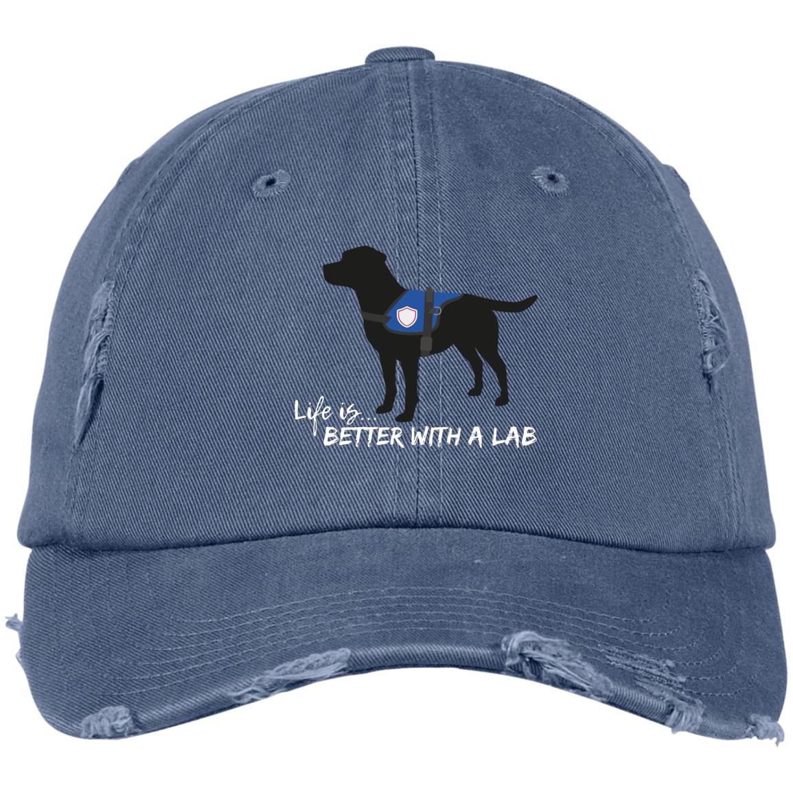 Black lab cheap hat