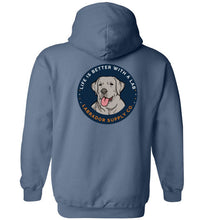 Silver Labrador Hoodie - Kids and Adults - Lab Sweatshirt From Labrador Supply Co.