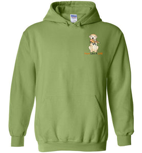 Labrador Retriever Hoodie Hunt Like A Lab - Yellow Lab Sweatshirt