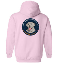 Silver Labrador Hoodie - Kids and Adults - Lab Sweatshirt From Labrador Supply Co.