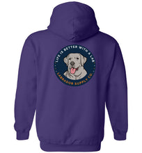 Silver Labrador Hoodie - Kids and Adults - Lab Sweatshirt From Labrador Supply Co.