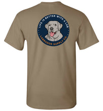 Silver Labrador T-shirt - Kids and Adults - Lab Tee From Labrador Supply Co.