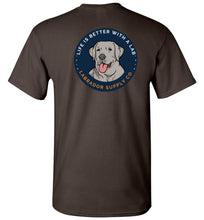 Silver Labrador T-shirt - Kids and Adults - Lab Tee From Labrador Supply Co.