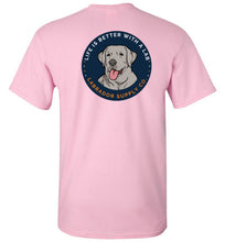 Silver Labrador T-shirt - Kids and Adults - Lab Tee From Labrador Supply Co.