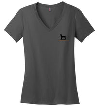 Labrador Retriever T-shirts - Womens V-neck - Labrador Supply Co. Tees