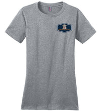 Women's Silver Labrador T-shirt - Lab Tee From Labrador Supply Co.