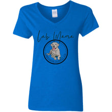 Silver Lab Mama T-shirt - Silver Labrador Retriever Mom Tee From Labrador Supply Co.