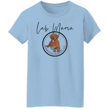 Red Fox Lab Mama T-shirt - Red Fox Labrador Retriever MOM Tee From Labrador Supply Co.