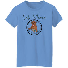 Red Fox Lab Mama T-shirt - Red Fox Labrador Retriever MOM Tee From Labrador Supply Co.