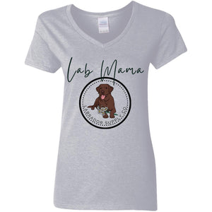 Chocolate Lab Mama T-shirt - Chocolate Labrador Retriever Tee From Labrador Supply Co.