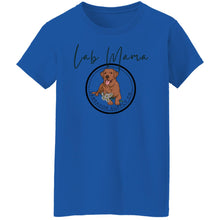 Red Fox Lab Mama T-shirt - Red Fox Labrador Retriever MOM Tee From Labrador Supply Co.