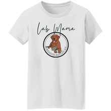 Red Fox Lab Mama T-shirt - Red Fox Labrador Retriever MOM Tee From Labrador Supply Co.