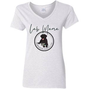 Black Lab Mama T-shirt - Black Labrador Retriever Tee From Labrador Supply Co.