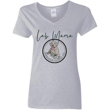 Silver Lab Mama T-shirt - Silver Labrador Retriever Mom Tee From Labrador Supply Co.