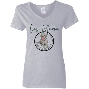 Silver Lab Mama T-shirt - Silver Labrador Retriever Mom Tee From Labrador Supply Co.