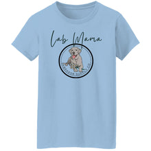 Silver Lab Mama T-shirt - Silver Labrador Retriever Mom Tee From Labrador Supply Co.