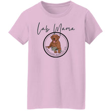 Red Fox Lab Mama T-shirt - Red Fox Labrador Retriever MOM Tee From Labrador Supply Co.