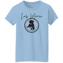 Black Lab Mama T-shirt - Black Labrador Retriever Tee From Labrador Supply Co.