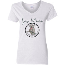 Silver Lab Mama T-shirt - Silver Labrador Retriever Mom Tee From Labrador Supply Co.