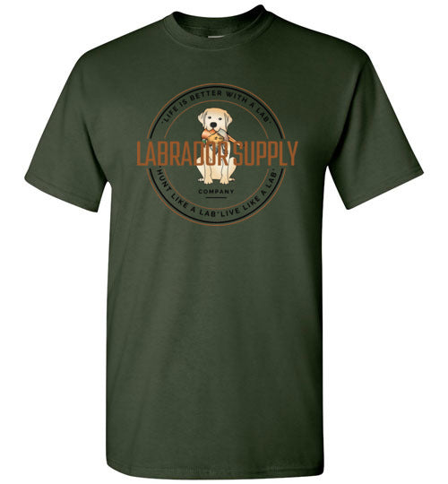 Yellow Lab Tees - Hunt Like A Lab - Labrador Retriever T-shirt