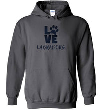 LOVE LABRADORS HOODIE - Labrador Retriever Sweatshirt From Lab HQ