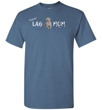 Silver Lab T-shirt - Silver "Lab MOM" T-shirt From Lab HQ