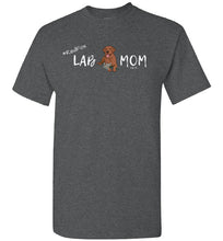 Red Fox Lab T-shirt - Red Fox "Lab MOM" T-shirt From Lab HQ