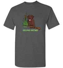 Second Nature - Chocolate Lab Shirt - Duck Hunting From Lab HQ