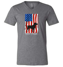 Labrador T-shirt "Patriotic To The Bone" Lab T-shirt From Lab HQ