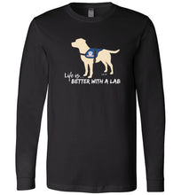 Yellow Lab T-shirt - Service Dog - Life Is Better With A Lab T-shirt From Lab HQ