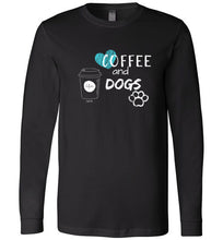 Dog Lover T-shirt "Coffee And Dogs" From Lab and Friends At Lab HQ