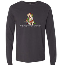 Yellow Labrador T-shirt - Don't Get Your Tinsel In A Tangle Lab Tee From Lab HQ