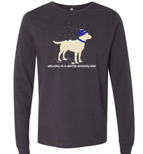 Yellow Labrador T-shirt - Walking In A Winter Wonderland Lab Tee From Lab HQ