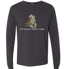 Silver Labrador T-shirt - Don't Get Your Tinsel In A Tangle Lab Tee From Lab HQ