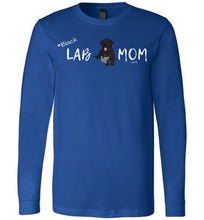 Black Lab T-shirt - Black "Lab MOM" T-shirt From Lab HQ