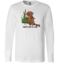 Red Fox Lab T-shirt - Hunt Like A Lab T-shirt From Lab HQ