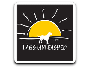 Labrador Decal - Labs Unleashed Sticker From Lab HQ