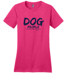 Dog Lover Shirts "Dog People Think Cat People Are Weird" From Lab & Friends at Lab HQ
