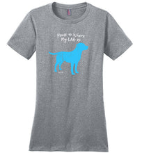Labrador T-shirt "Home Is Where My Lab Is" T-shirt by Lab HQ