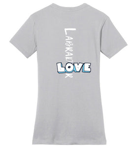 Lab T-shirt - Love Labrador v2 From Lab HQ