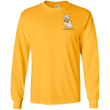 #Hunt Like A Lab - Yellow Lab - Long Sleeve T-Shirt