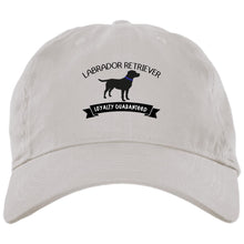 New Loyalty Guaranteed Labrador Retriever Baseball Hat From Lab HQ