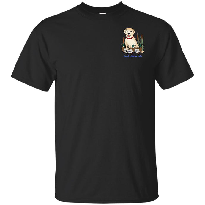 Yellow Labrador Retriever T-Shirts -Live-Like-A-Lab.com - Duck Hunters