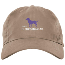 Labrador Retriever Hats - Purple - Life Is BETTER With A Lab - Hat