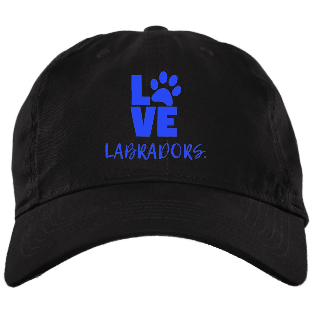 Labrador Retriever Ball Caps - Royal LOVE Labradors Ball Cap From Lab HQ
