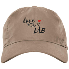 Labrador Retriever Hat - Love Your Lab - Brushed Twill Cap From Lab HQ