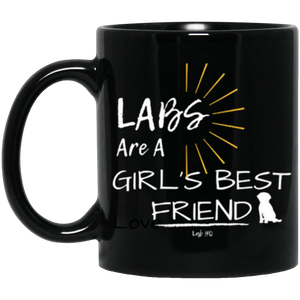 Labs Are A Girl's Best Friend - Labrador Mug From Lab HQ