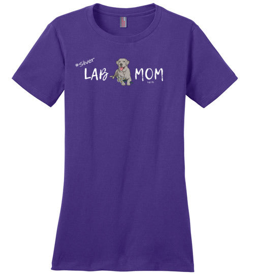 Silver Lab T-shirt - Silver 